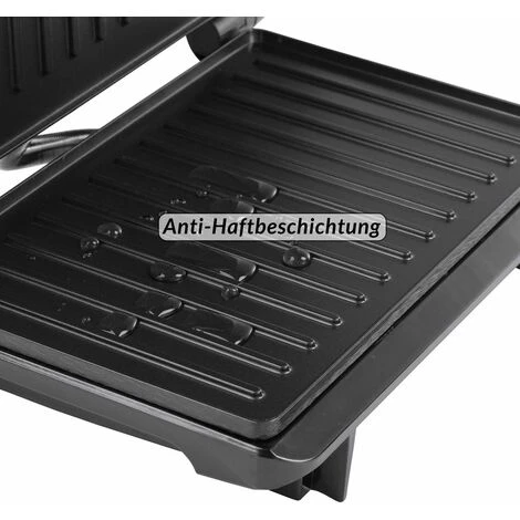 Parrilla Eléctrica Multifunción Grill Para Asar Carne Paninis Bocadillos Sandwichera Barbacoa De Mesa 750V - Imagen 4