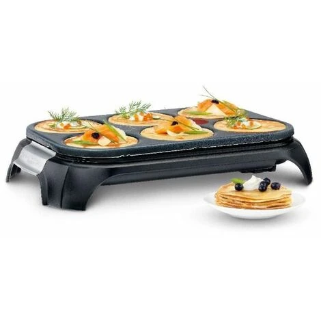 Tefal PY558813 6crepe(s) 1000W Negro Crepera