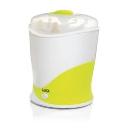 Laica Esterilizador De Biberones 400W, Color Blanco/pistacho