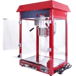 Máquina Para Hacer Palomitas De Maíz Profesional Popcorn Maker Palomitera Acero Dulces Caramelo Capacidad 230g Fácil Limpieza 24 Meses Garantía Eléctrica Apto Para Eventos Bares Fiestas Restaurantes