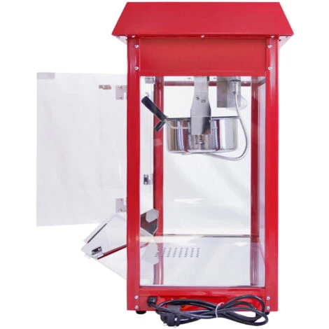Máquina Para Hacer Palomitas De Maíz Profesional Popcorn Maker Palomitera Acero Dulces Caramelo Capacidad 230g Fácil Limpieza 24 Meses Garantía Eléctrica Apto Para Eventos Bares Fiestas Restaurantes - Imagen 3