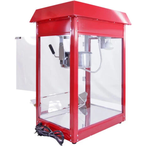 Máquina Para Hacer Palomitas De Maíz Profesional Popcorn Maker Palomitera Acero Dulces Caramelo Capacidad 230g Fácil Limpieza 24 Meses Garantía Eléctrica Apto Para Eventos Bares Fiestas Restaurantes - Imagen 4