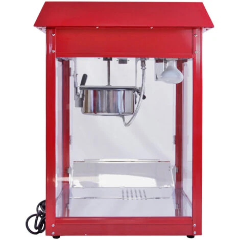 Máquina Para Hacer Palomitas De Maíz Profesional Popcorn Maker Palomitera Acero Dulces Caramelo Capacidad 230g Fácil Limpieza 24 Meses Garantía Eléctrica Apto Para Eventos Bares Fiestas Restaurantes - Imagen 5