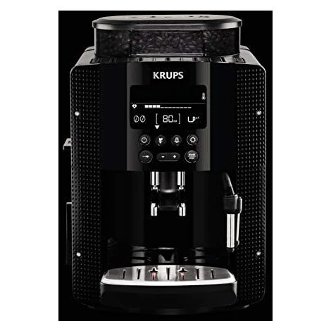 Krups EA8150 - Cafetera Automática 15 Bares De Presión, Pantalla LCD, 3 Niveles De Intensidad, Ajustable De 20 Ml A 220 Ml, Programa Automático De Limpieza Y Descalcificación, Molinillo Integrado - Imagen 2