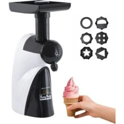 601141 Máquina De Helados Eléctrica Para Sorbetes De Yogur Caseros