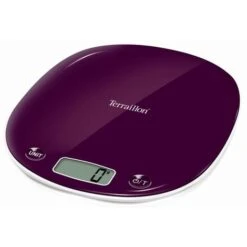Balanza De Cocina Electrónica 5kg - 1g Ciruela - 12050 - Terraillon -