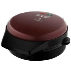 Plancha Para Gofres 3 En 1 900w Negro / Rojo - 24620-56 - Russell Hobbs -