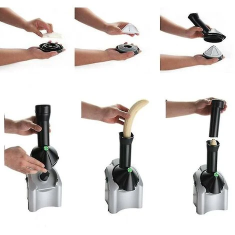 Máquina De Helados Para Servir Frutas Y Postres, Máquina Para Hacer Helados En Casa, Hacer Postres - Imagen 3