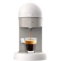 Cecotec Cumbia Capricciosa Cafetera Express White 1100w - Apta Para Cafe Molido Y Capsulas Ese - Deposito De Agua 0.6l - 19 Bares