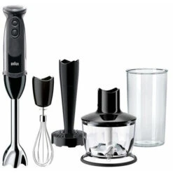 Batidora De Mano Multifunción Con Accesorios Braun MQ 5237 BK 8021098774828 S7822138 Braun