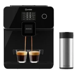 Cafetera Superautomática Con Molinillo Power Matic-ccino 8000 Touch Serie Nera S. 1400 W, 19 Bares, Depósito De Leche Cecotec