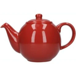 Dexam London Pottery - Tetera (capacidad: 6 Tazas), Color Rojo